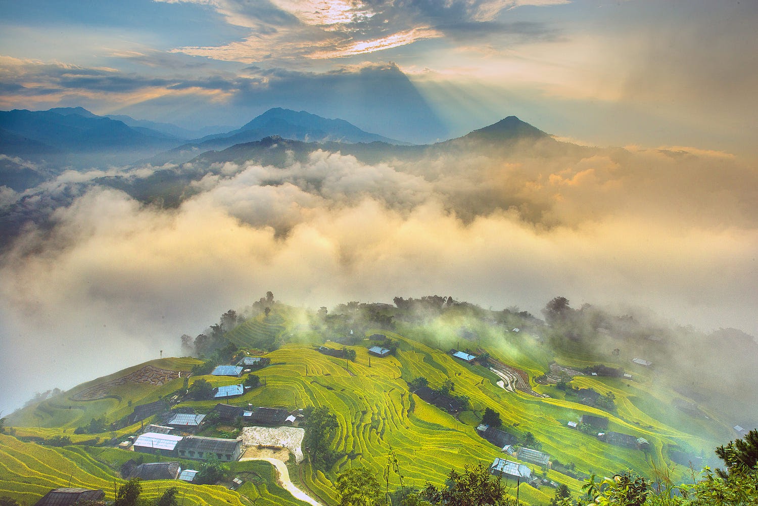 Ha Giang in cloud