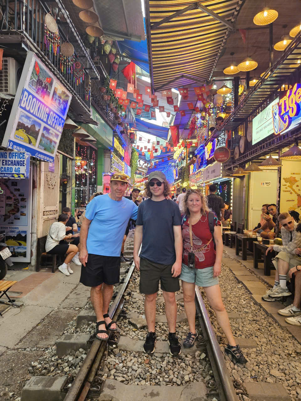 Train street Hanoi